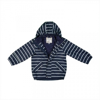 Куртка-дождевик Huppa Jackie Navy, полиэстер, р.110, темно-синий (18130000-00186-110) - Pampik - 3
