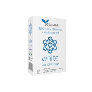 Мило для прання De La Mark White, 110 г - Pampik