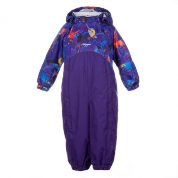 Комбинезон Huppa Golden Lilac Pattern/Lilac, полиэстер, р.98, фиолетовый (36080010-90353-098) - Pampik