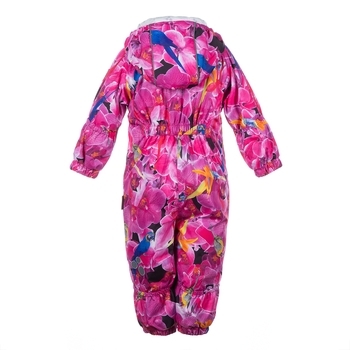Комбинезон Huppa Golden Fuchsia Pattern, полиэстер, р.86, фуксия (36080010-91263-086) - Pampik - 2