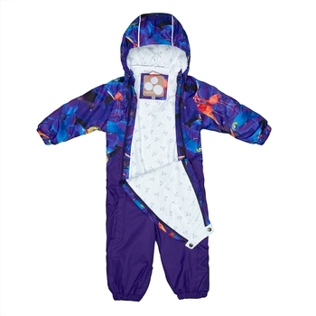 Комбинезон Huppa Golden Lilac Pattern/Lilac, полиэстер, р.98, фиолетовый (36080010-90353-098) - Pampik - 3