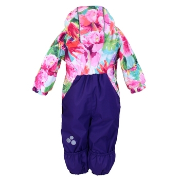 Комбінезон Huppa Golden Light Blue Pattern/Lilac, поліестер, р.80, фіолетовий з синім (36080010-90406-080) - Pampik - 2
