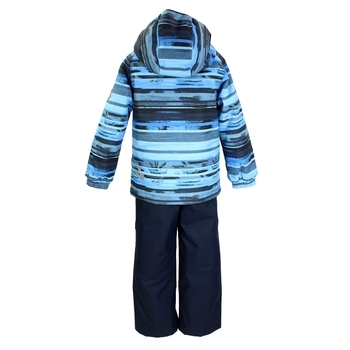 Комплект Huppa Rex Blue Pattern/Navy, поліестер, р.134, синій з темно-синім (45080014-93335-134) - Pampik - 2