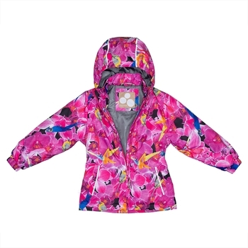 Комплект Huppa Yonne Fuchsia Pattern/Black, полиэстер, р.98, фуксия с черным (41260014-91263-098) - Pampik - 3