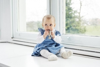 Игрушка-прорезыватель Matchstick Monkey Обезьянка, серый (MM-T-001) - Pampik - 6