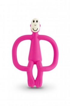 Іграшка-прорізувач Matchstick Monkey Мавпочка, фуксія (MM-T-003) - Pampik