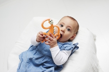 Іграшка-прорізувач Matchstick Monkey Танцююча Мавпочка, помаранчевий (MM-DMT-005) - Pampik - 5