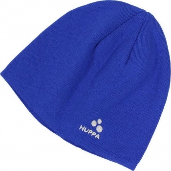 Шапка Huppa Peppi Blue, бавовна, M, синій (8344BASE-70035-00M) - Pampik