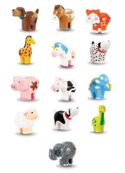 Игровой набор WOW Toys Animal Bowl Животные, в банке, 52 шт. (10266) - Pampik - 2