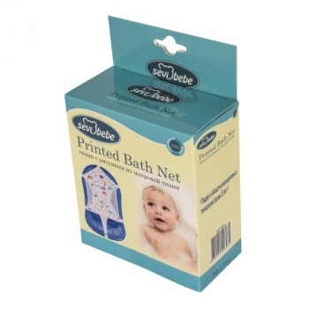 Гамак для купання новонародженого Sevi bebe, з махрової тканини (693) - Pampik - 4