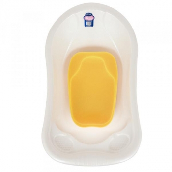 Матрацик у ванночку Sevi bebe, жовтий (159-4) - Pampik - 3