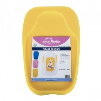 Матрацик у ванночку Sevi bebe, жовтий (159-4) - Pampik - 4