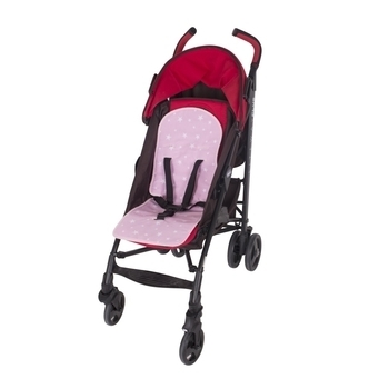 Вкладыш в коляску Sevi bebe, воздухопроницаемый, розовый (43-2) - Pampik - 3