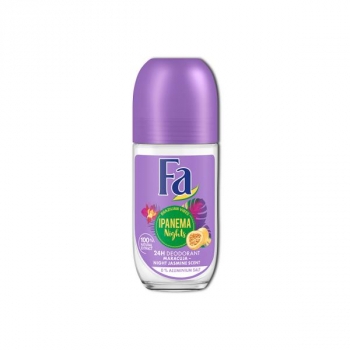 Дезодорант роликовый Fa Ритмы Бразилии Ipanema Nights аромат ночного жасмина, 50 мл - Pampik