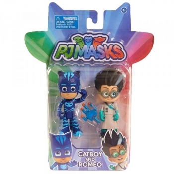 

Игровой набор PJ Masks Кэтбой и Ромео, 2 шт. х 8 см (24556)