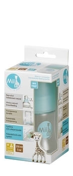 Пляшка для годування Mii Жирафа Софі, 150 мл (450520) - Pampik - 4