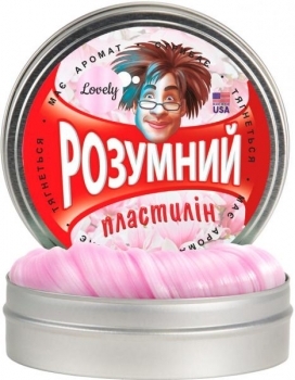 Умный пластилин Thinking Putty Lovely, розовый (ti24003) - Pampik