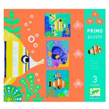 Пазл Djeco Рыбки, 37 элементов (DJ07138) - Pampik