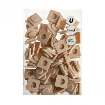 Пиксели для рюкзака Upixel Big, бежевый, 80 шт. (WY-P001H) - Pampik