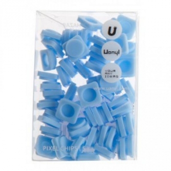 Пікселі для рюкзака Upixel Small, блакитний, 60 шт. (WY-P002O) - Pampik