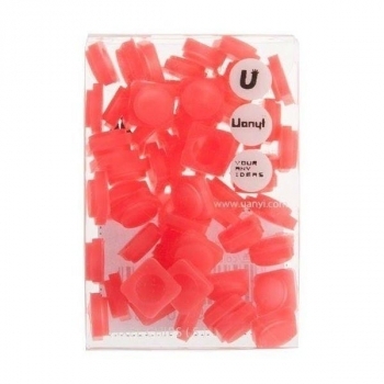 Пікселі для рюкзака Upixel Small, червоний, 60 шт. (WY-P002A) - Pampik