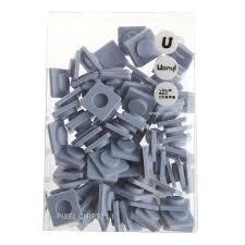 Пікселі для рюкзака Upixel Big, блакитний, 80 шт. (WY-P001P) - Pampik