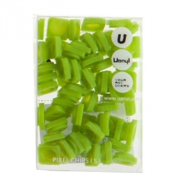 Пиксели для рюкзака Upixel Small, салатовый, 60 шт. (WY-P002P) - Pampik
