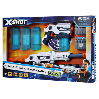 Набор скорострельных бластеров Zuru X-Shot Excel Clip Blaster (36123Z) - Pampik - 2