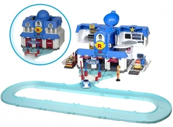 Игровой набор Robocar Poli Штаб-квартира (с фигуркой Джин) - Pampik - 2