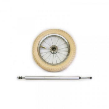 Додаткове колесо для біговелу Trybike, бежевий (TBS-100-TKV (6168)) - Pampik - 2