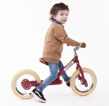 Біговел Trybike 2 в 1, червоний (TBS-2-RED-VIN (6166)) - Pampik - 3
