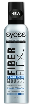 Мус для укладки волосся Syoss Flexible Volume, 250 мл - Pampik