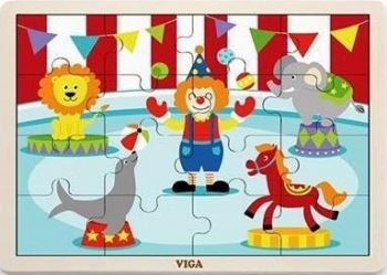 Пазл Viga Toys Цирк (51455) - Pampik
