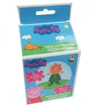 Набір для ліплення Peppa Pig Кішка Кенді (119083) - Pampik