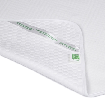 Акція на Многоразовая непромокаемая пеленка ЭКО ПУПС Soft Touch Premium, 70х50 см, белый (EPG07W-5070b) від Pampik
