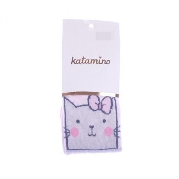 

Колготки Katamino Кот, 7-8 лет, розовый (k30055