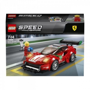 

Конструктор LEGO Speed Champions Ferrari 488 GT3 Scuderia Corsa, 179 деталей (75886