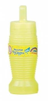 Мильні бульбашки Bubbleland, 60 мл, жовтий (MP01S-1) - Pampik