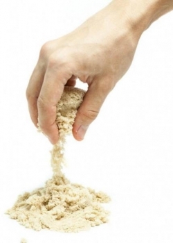 Набір для дитячої творчості Genio Kids Розумний пісок, 1 кг (SSR10) - Pampik - 2