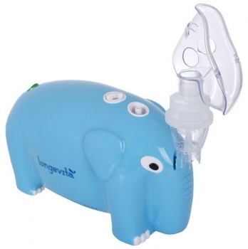 Компрессорный ингалятор Longevita Слоник (CNB69012 Blue) - Pampik - 5