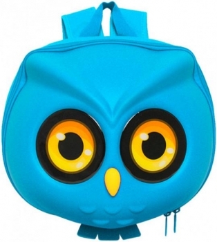 Рюкзак Supercute Сова, голубой (SF040-c) - Pampik