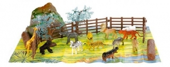 Набір фігурок Wing Crown Дикі тварини (D33703) - Pampik