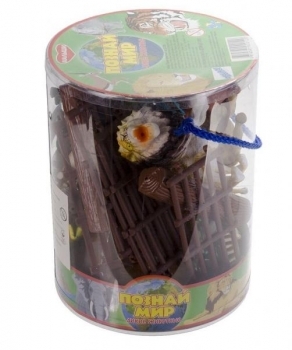 Набір фігурок Wing Crown Дикі тварини (D33703) - Pampik - 5