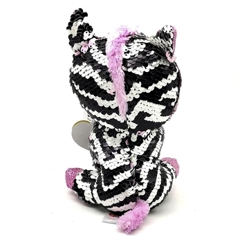 М'яка іграшка TY Flippables Зебра Zoey, 15 см (36672) - Pampik - 3