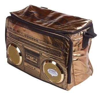 Сумка-холодильник Fydelity Stereobags Cooler, с встроенными колонками, золотой (91203) - Pampik - 2