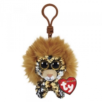 М'яка іграшка TY Flippables Лев Regal, 12 см (35310) - Pampik