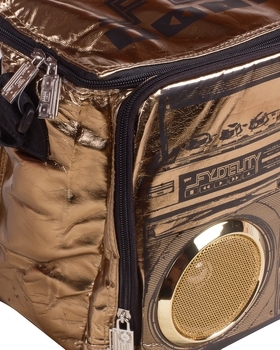 Сумка-холодильник Fydelity Stereobags Cooler, с встроенными колонками, золотой (91203) - Pampik - 5