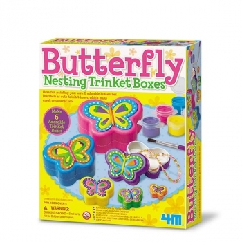 Набір для творчості 4M Скриньки-метелики (00-04664) - Pampik