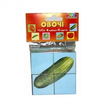 

Кубики Gamma Овощи (104052