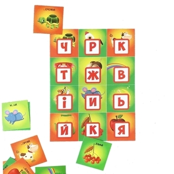 Лото Kidsori Веселая Азбука, украинский (OLS-19-101) - Pampik - 3